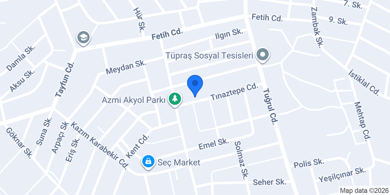 Sınırtaş Eczanesi konumu
