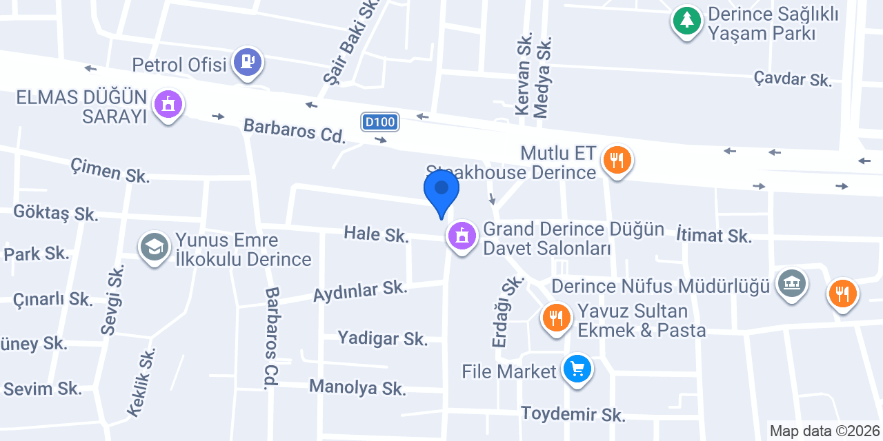 Asil Saç ve Kaş Tasarım konumu