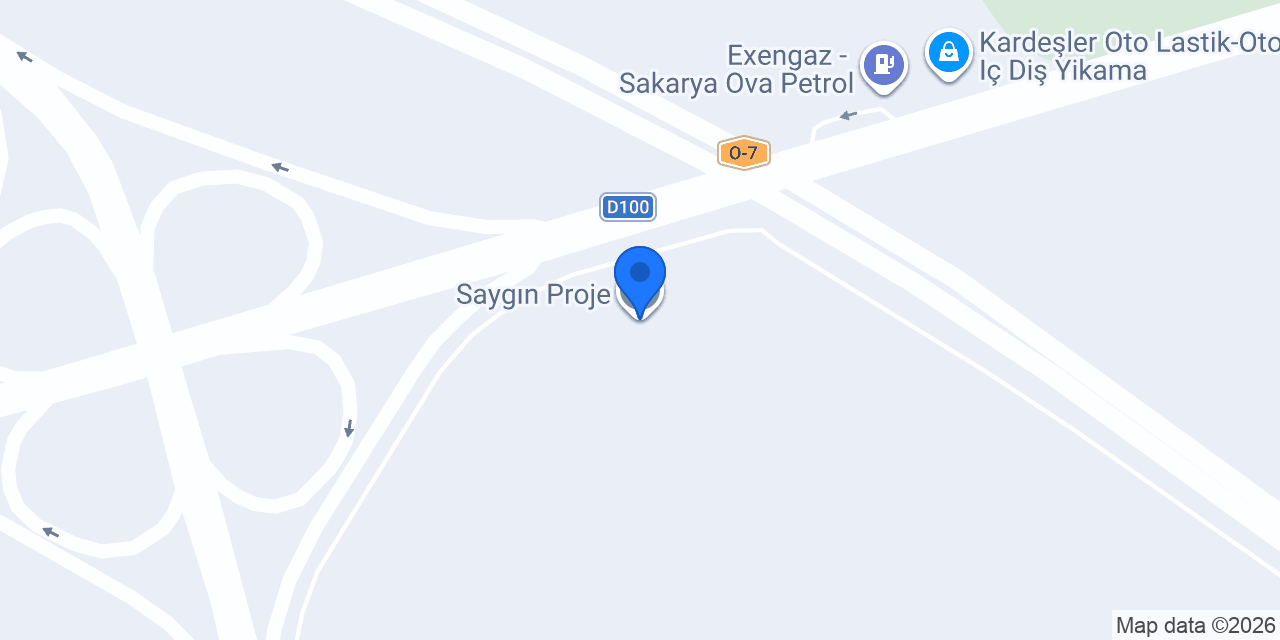 Saygın Proje konumu