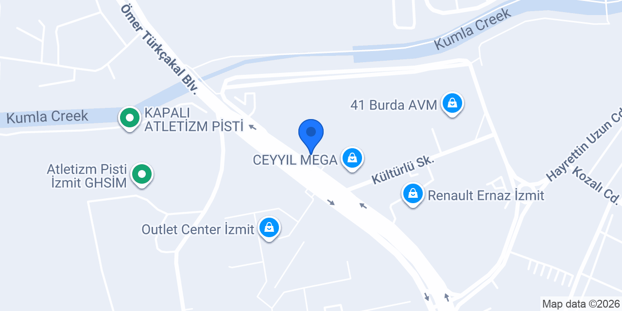 KOCAELİ VİZE BAŞVURU MERKEZİ konumu