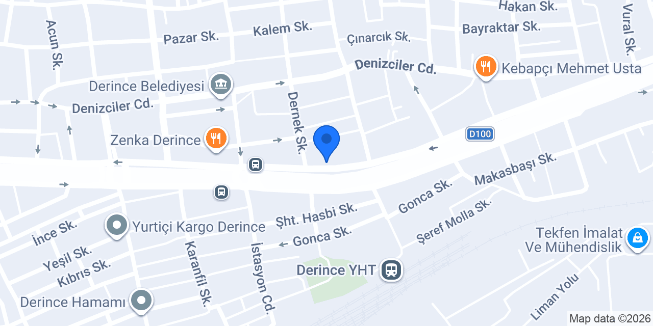 Çeledir Rent a Car konumu