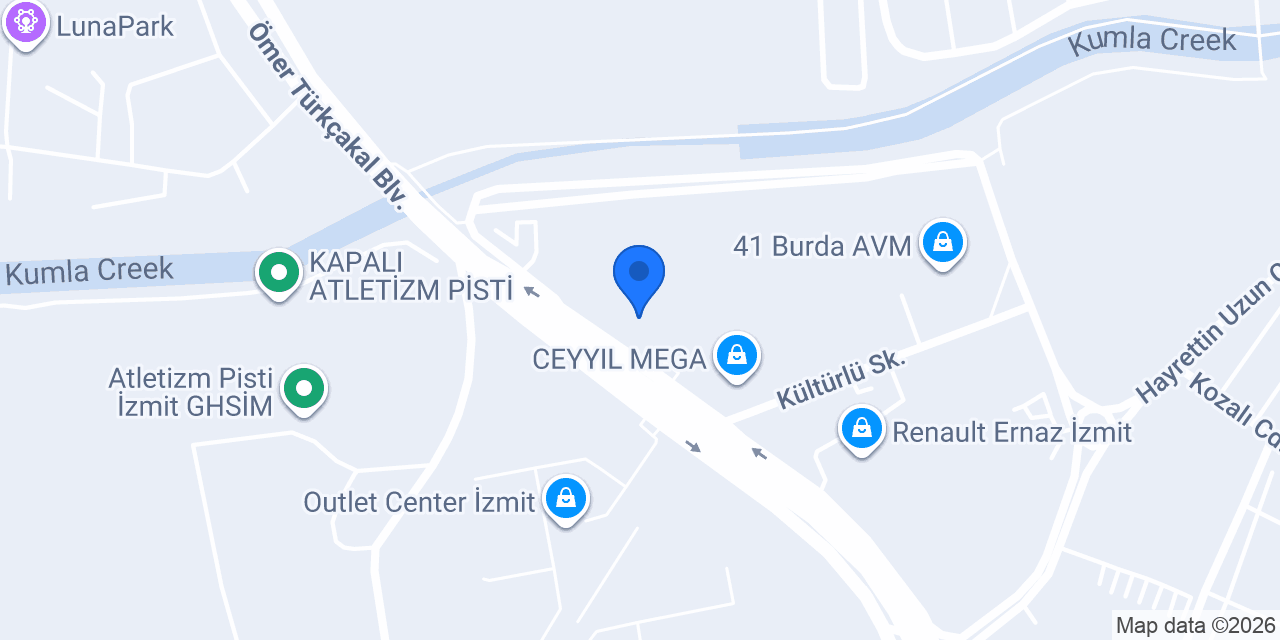 Bursa Kebap Evi - 41 Burda AVM konumu