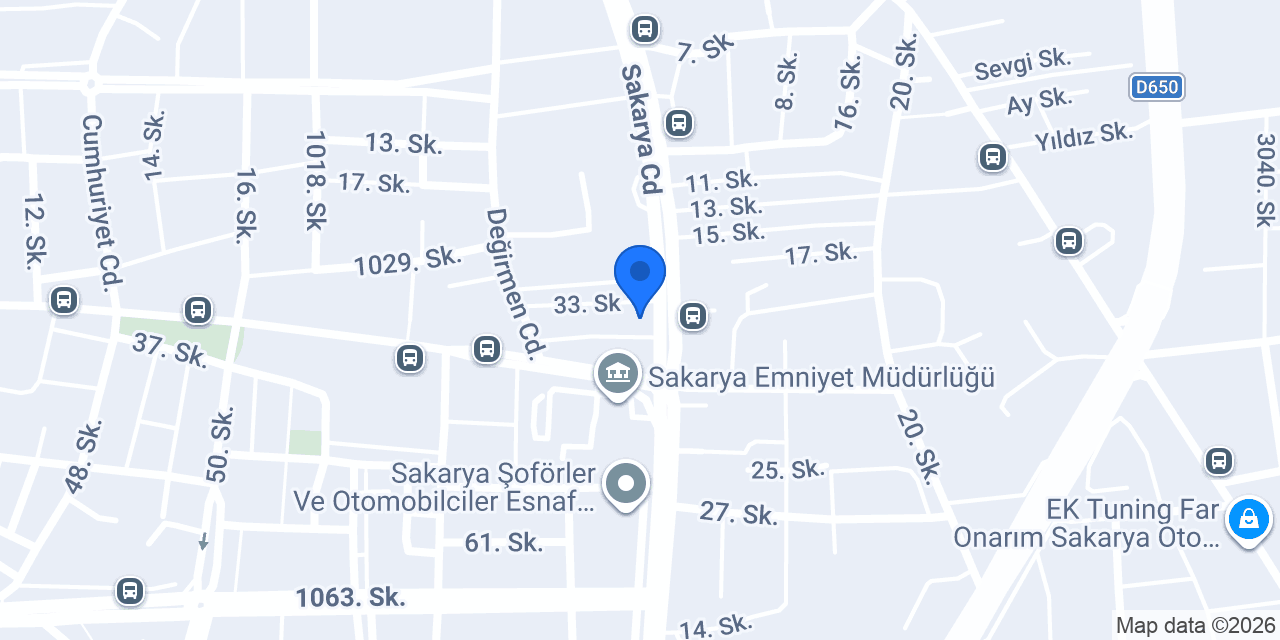 Özel Erenler Şirin Sürücü Kursu konumu