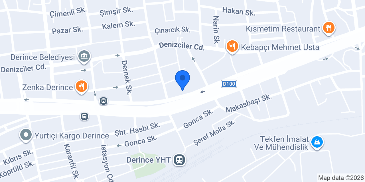 Dostlar Oto Lastik konumu