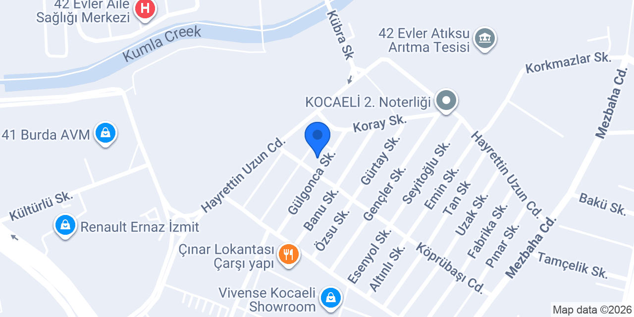Kocaeli Far konumu