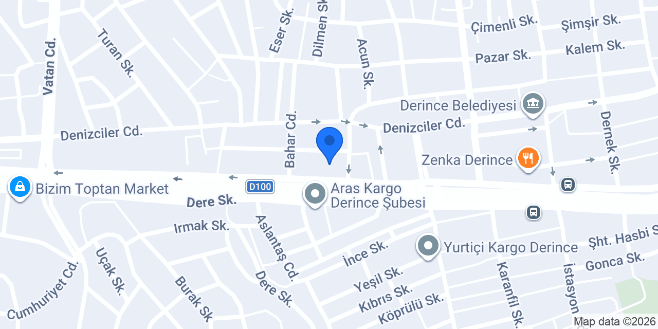 Dört İşlem Kurs Merkezi konumu