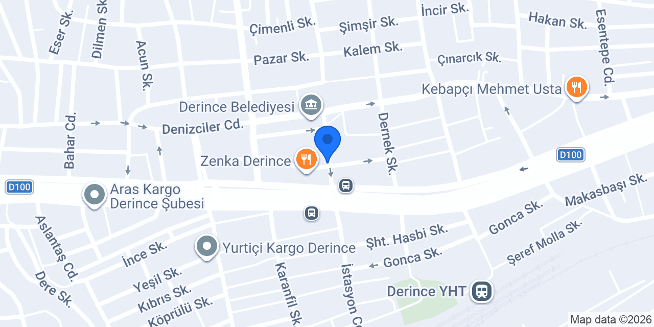 Meşhur Karadeniz pide salonu konumu