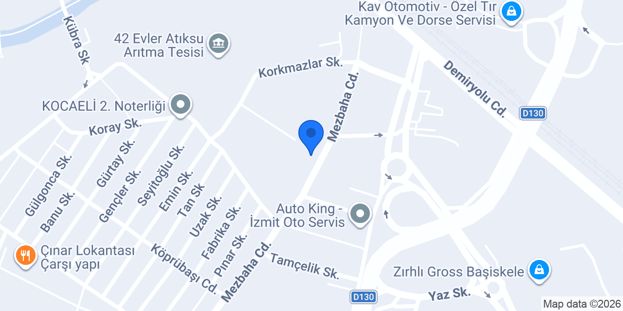 Barok Yapı Malzemeleri - Jotun İzmit Satış Noktası konumu