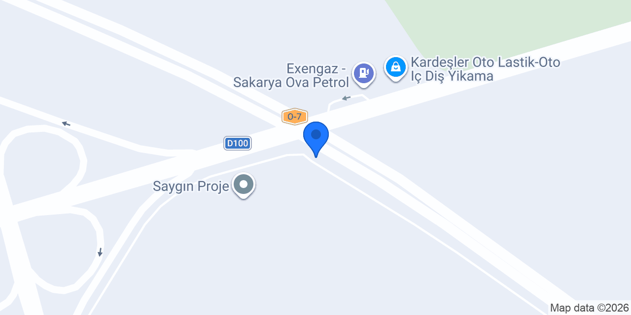 Onelli Membran ve Çelik Yapı Sistemleri Ltd. Şti. konumu