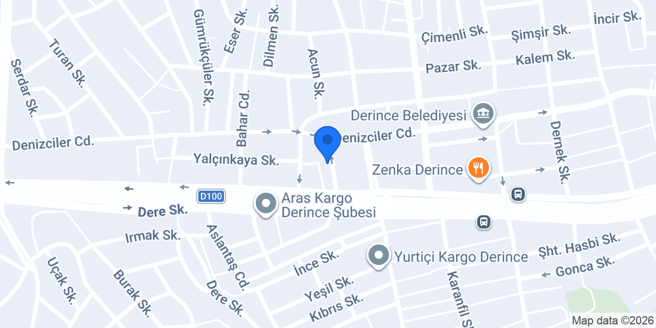 Senay Çiçekçilik konumu