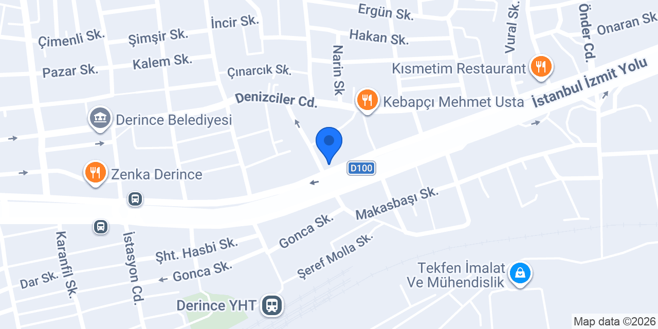 ÇELİK OTO Soner usta konumu