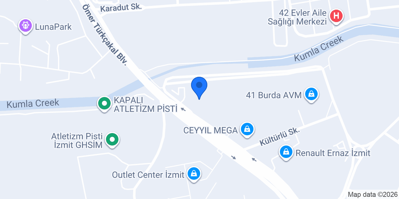 MMM Migros - 41 Burda AVM Şubesi konumu