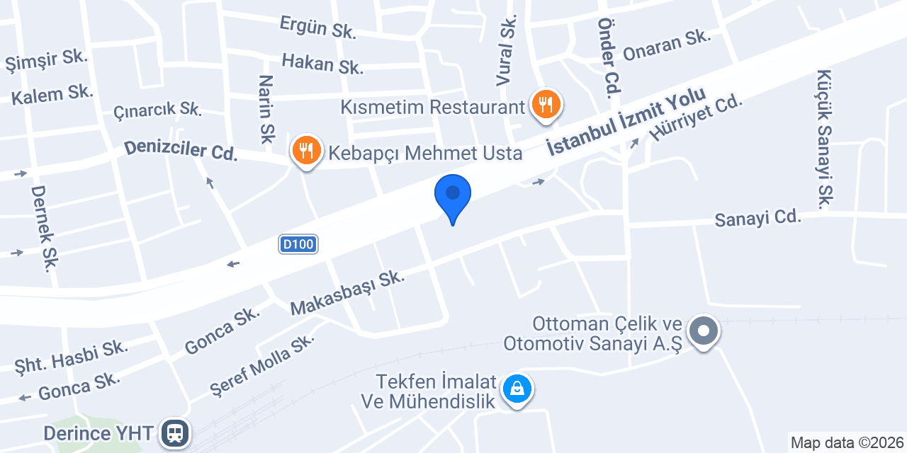 Akgün kaporta boya konumu