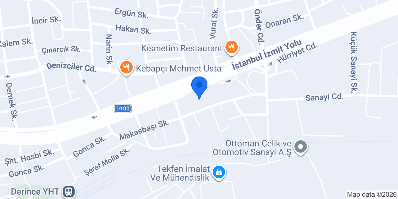 Petrol Ofisi konumu