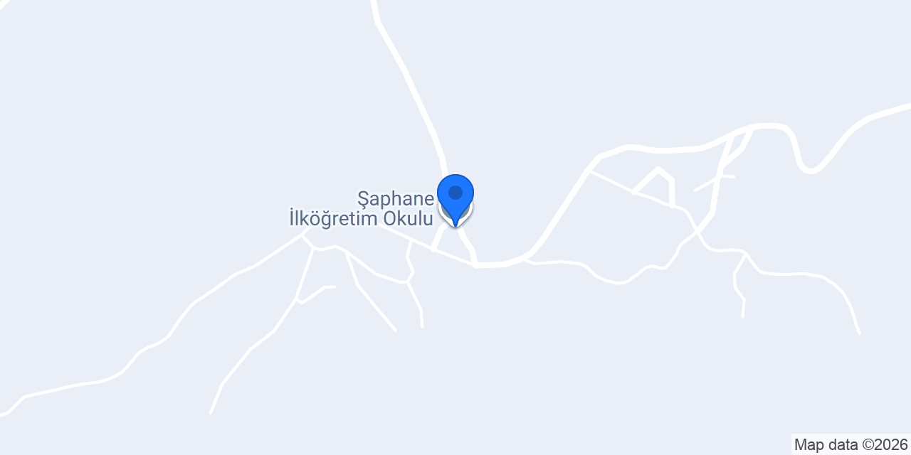 Şaphane İlköğretim Okulu konumu