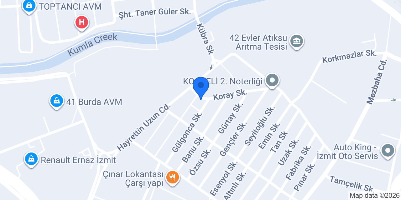 Berteks Yapı Denetim LTD.ŞTİ. konumu