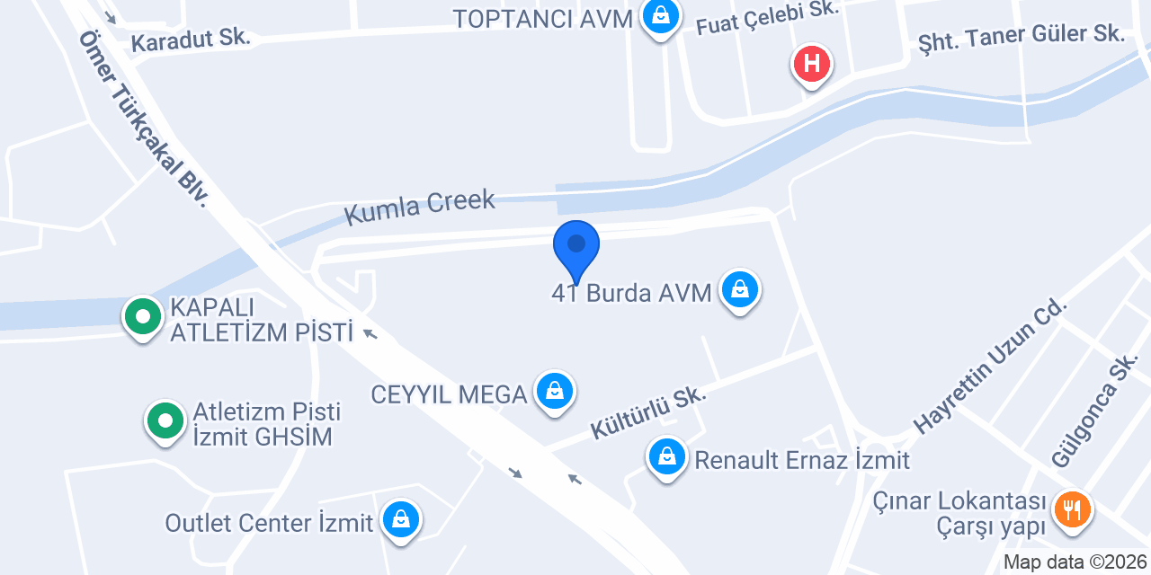 Karaca konumu