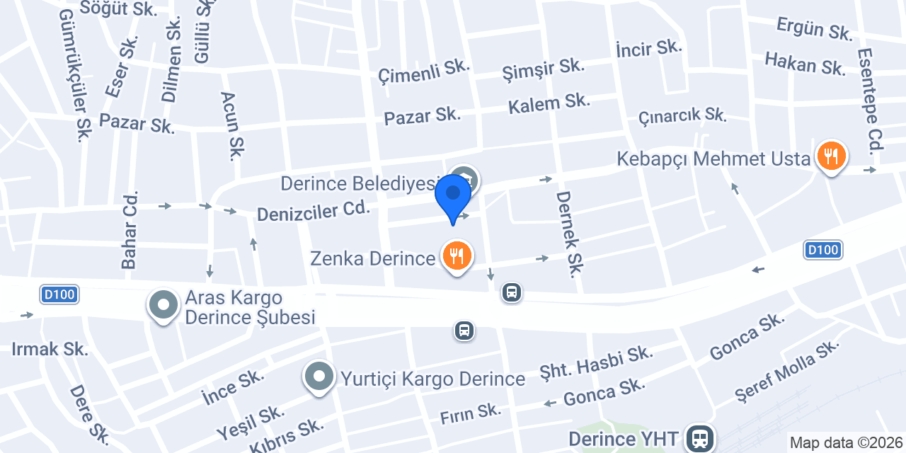 C-Data Bilişim Sistemleri konumu