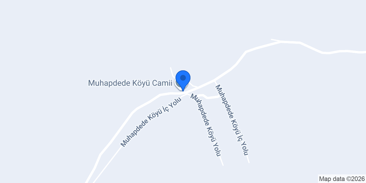 Muhapdede Köyü Muhtarlığı konumu