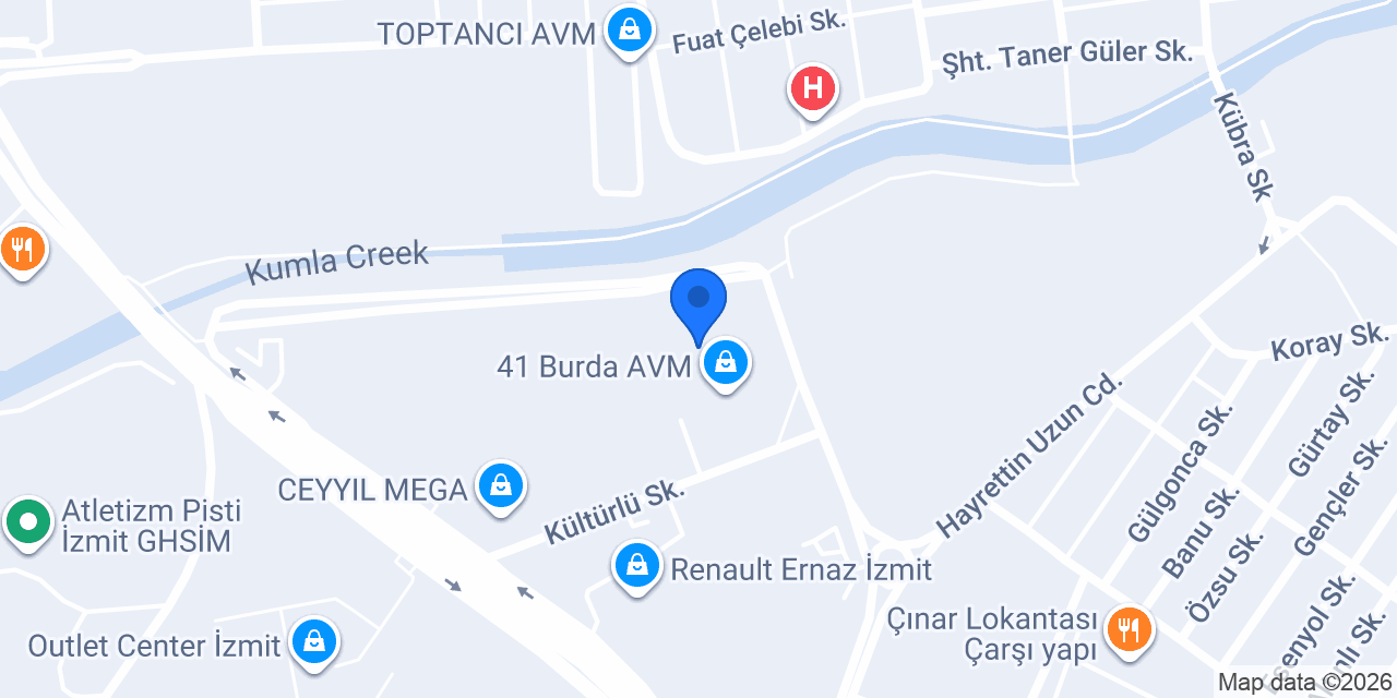 Aktuğ Çikolata Evi konumu