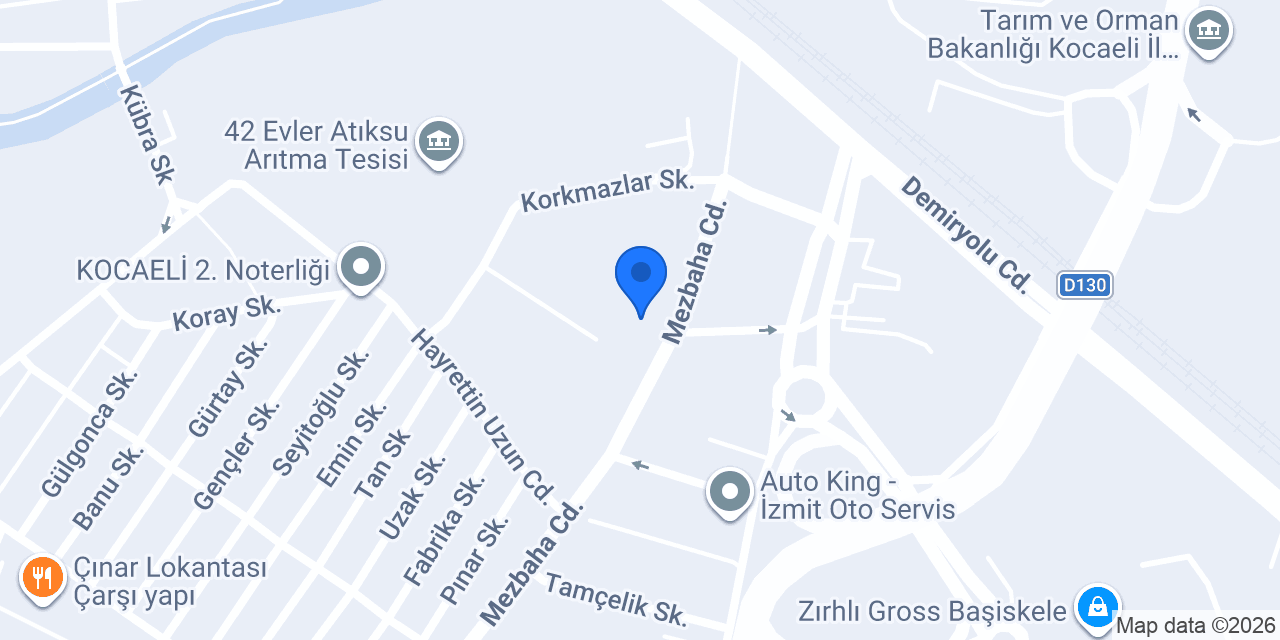 ÖZERME GRUP-Özerme İnşaat konumu