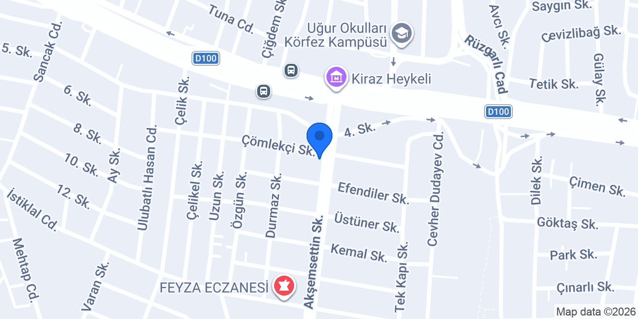 Kiraz Pastanesi konumu