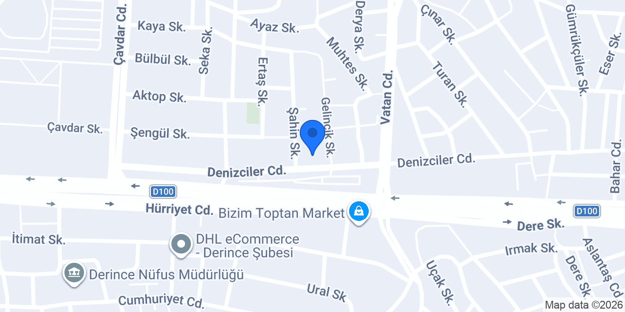 EFEU YAPI DENETİM LİMİTED ŞİRKETİ konumu