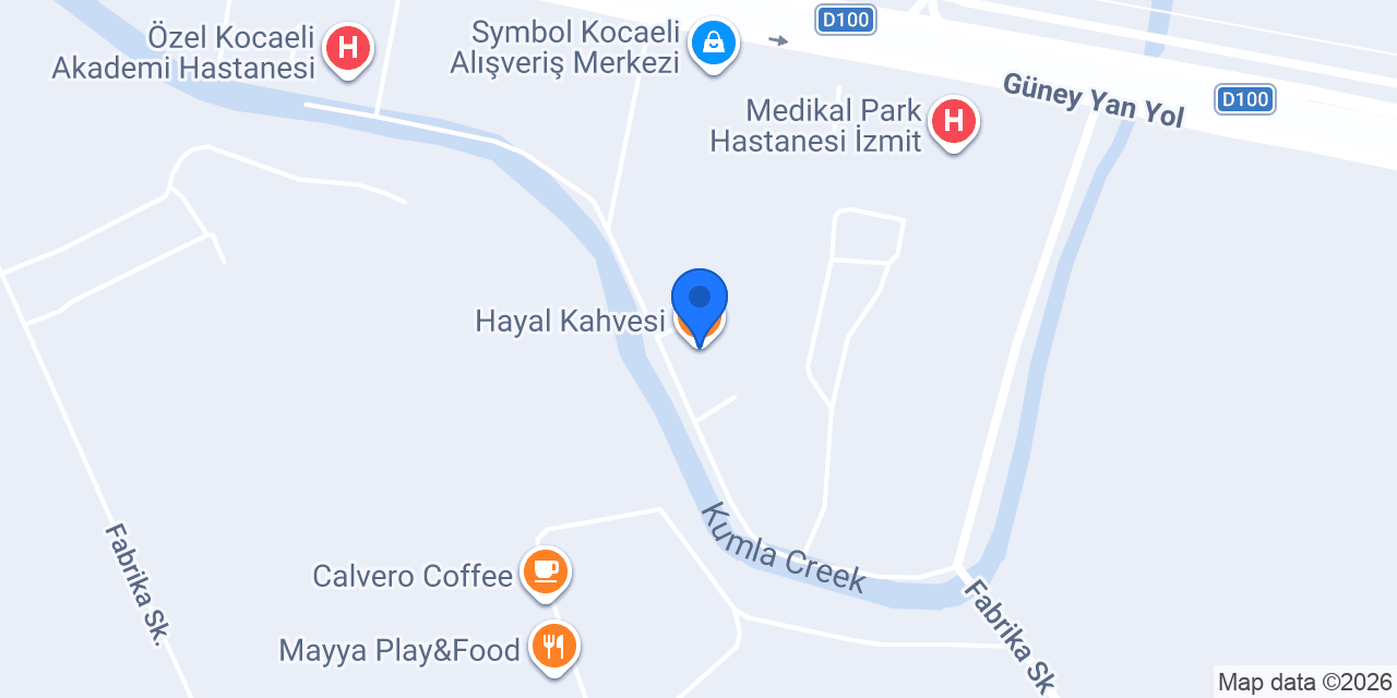 Hayal Kahvesi konumu