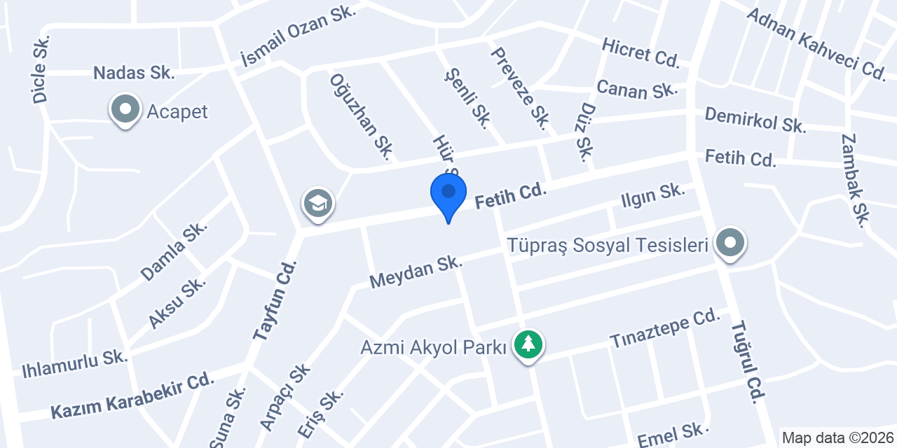 TRİYA YAPI VE ZEMİN LABORATUVARI konumu