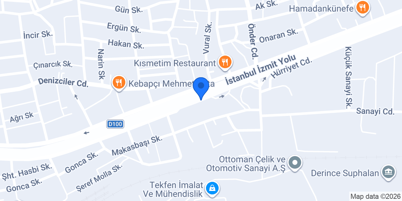 Gece Köftecisi konumu