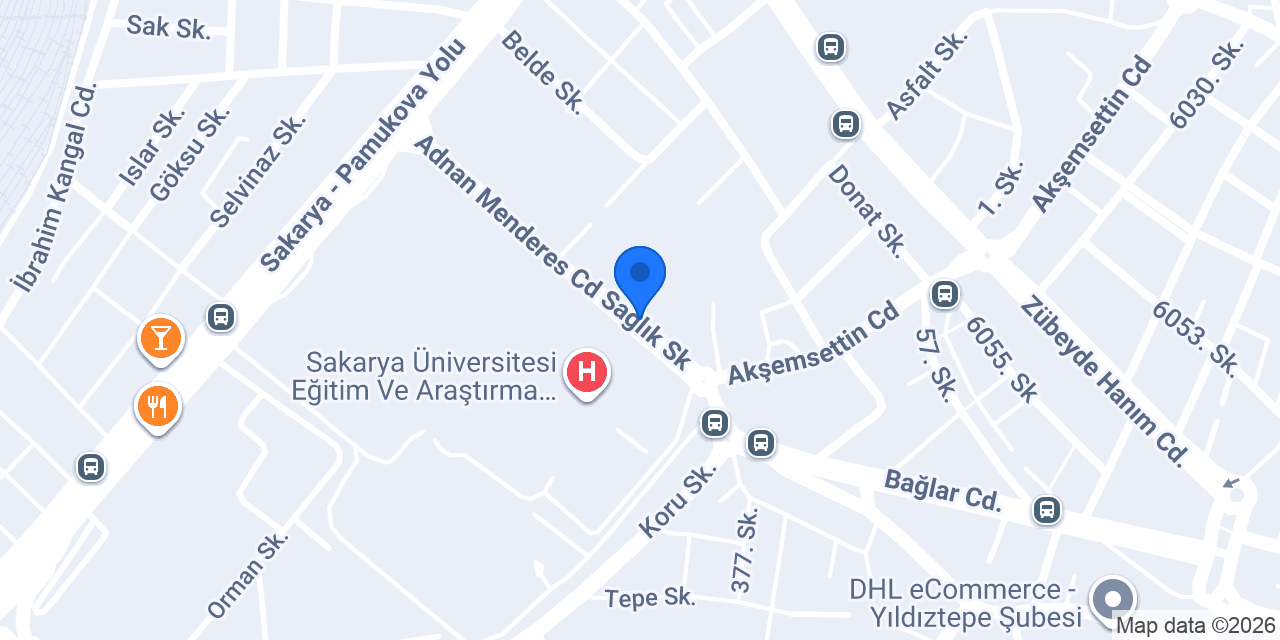 Arada kahve dükkanı SEAH konumu