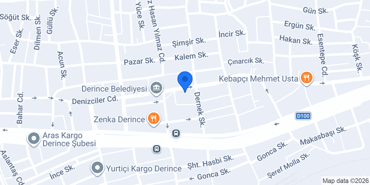 Tekin Kırtasiye konumu