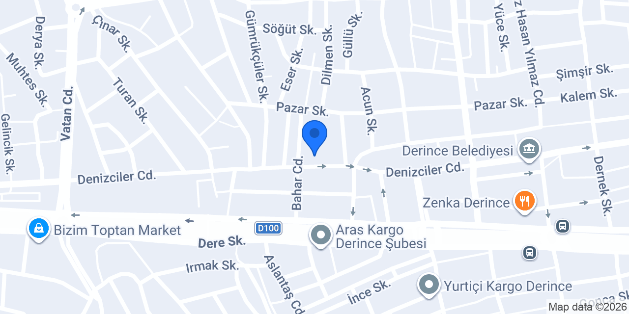 Maraton Gece Dönercisi konumu