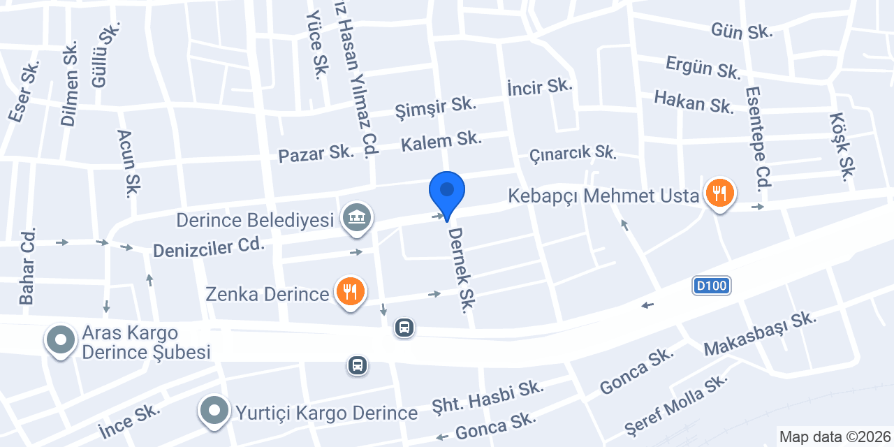 ÖZEL KUMLU SÜRÜCÜ KURSU DERİNCE konumu