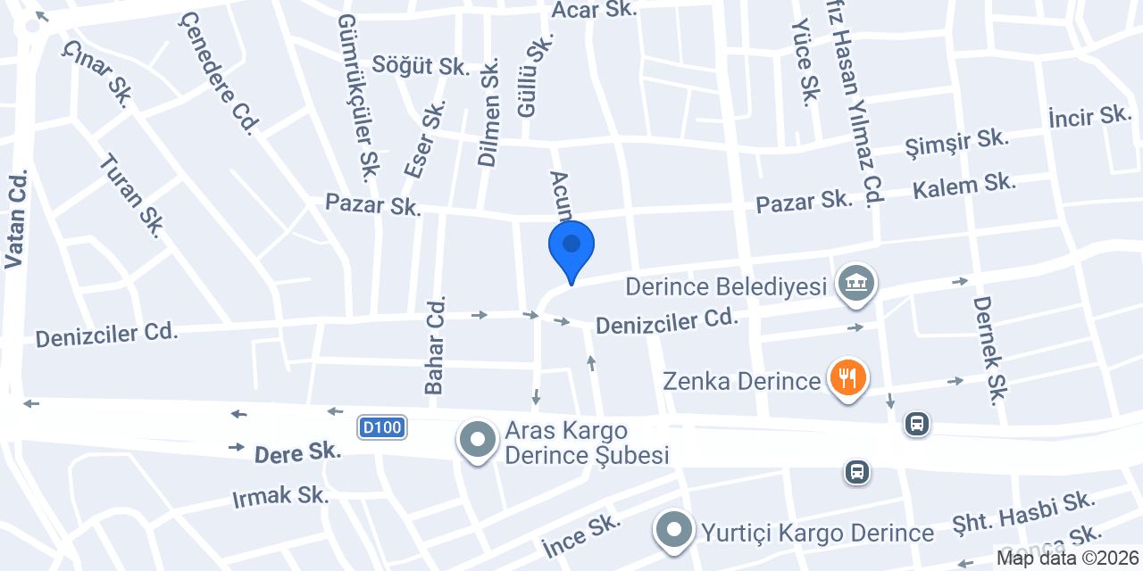 ÖZEL HIZIR SÜRÜCÜ KURSU konumu
