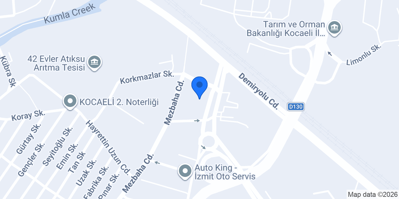 Günay Gıda konumu