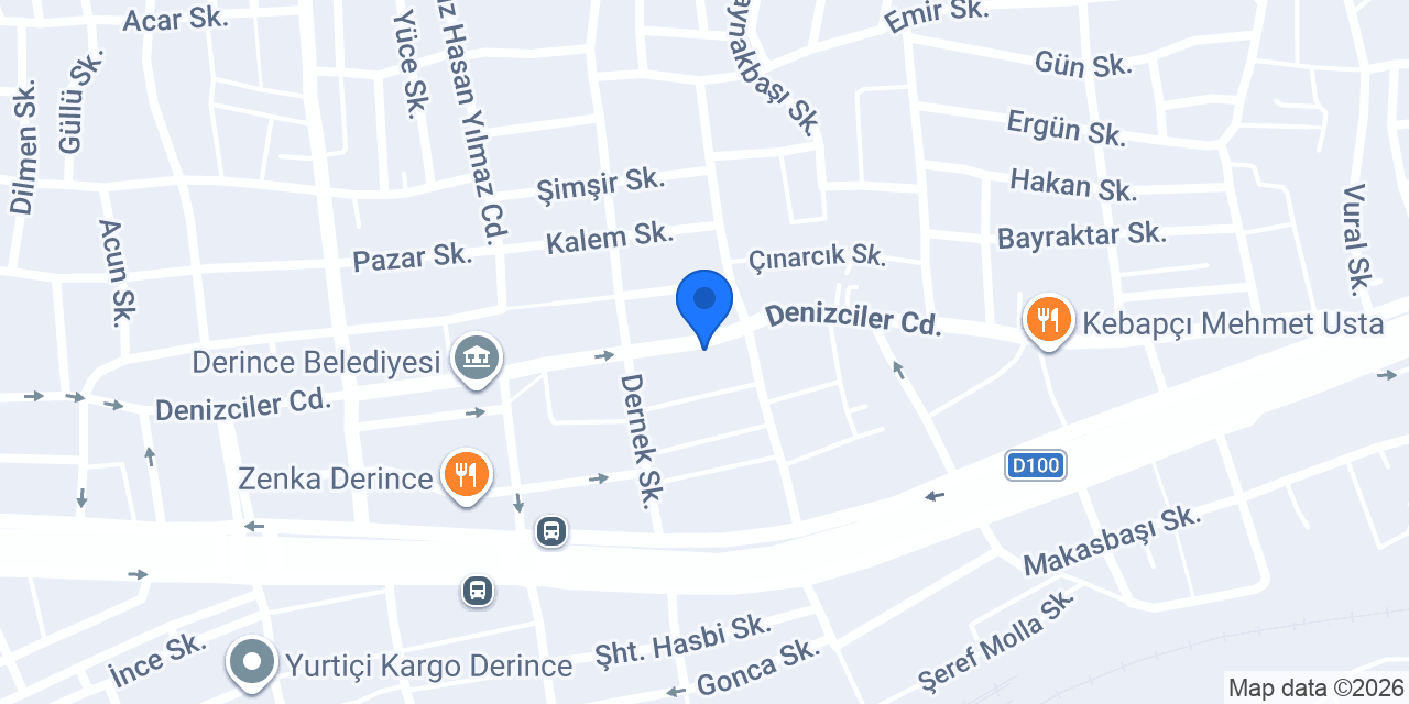 Gözde butik konumu