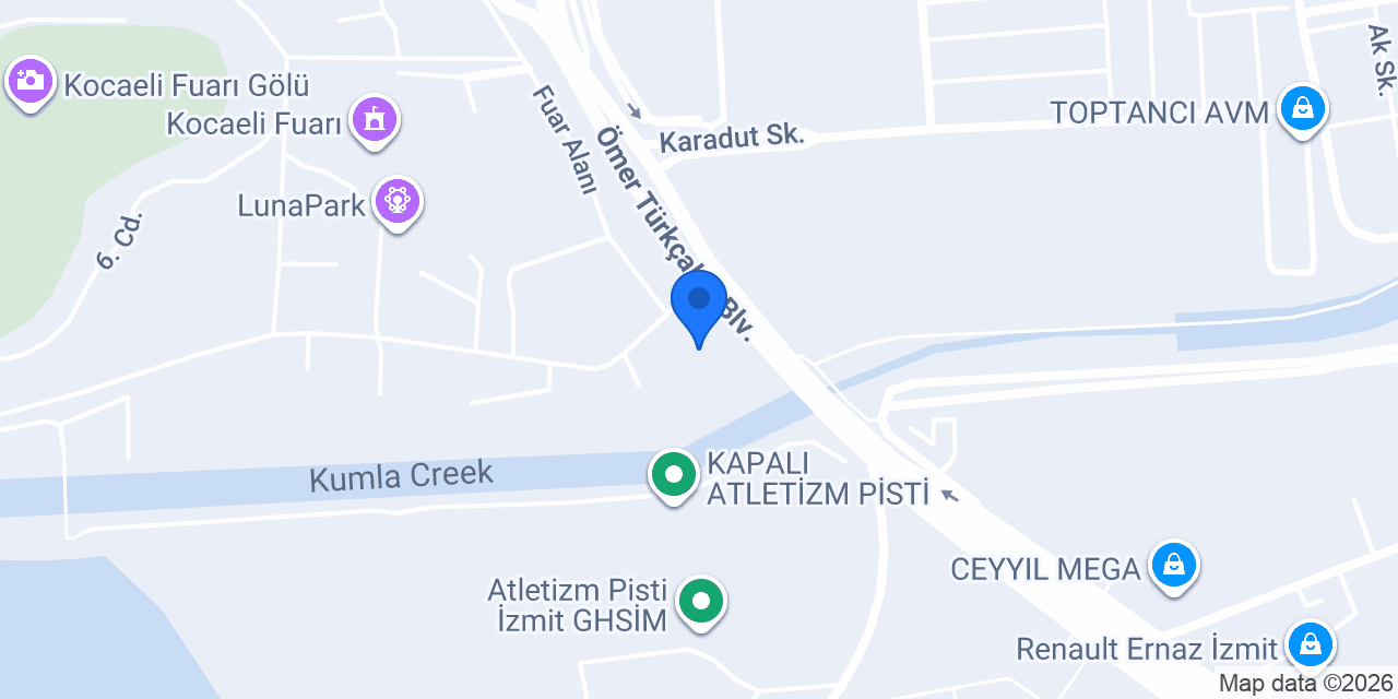 Kocaeli Ticaret Odası konumu