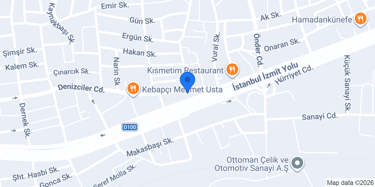 Keskindere İnşaat konumu