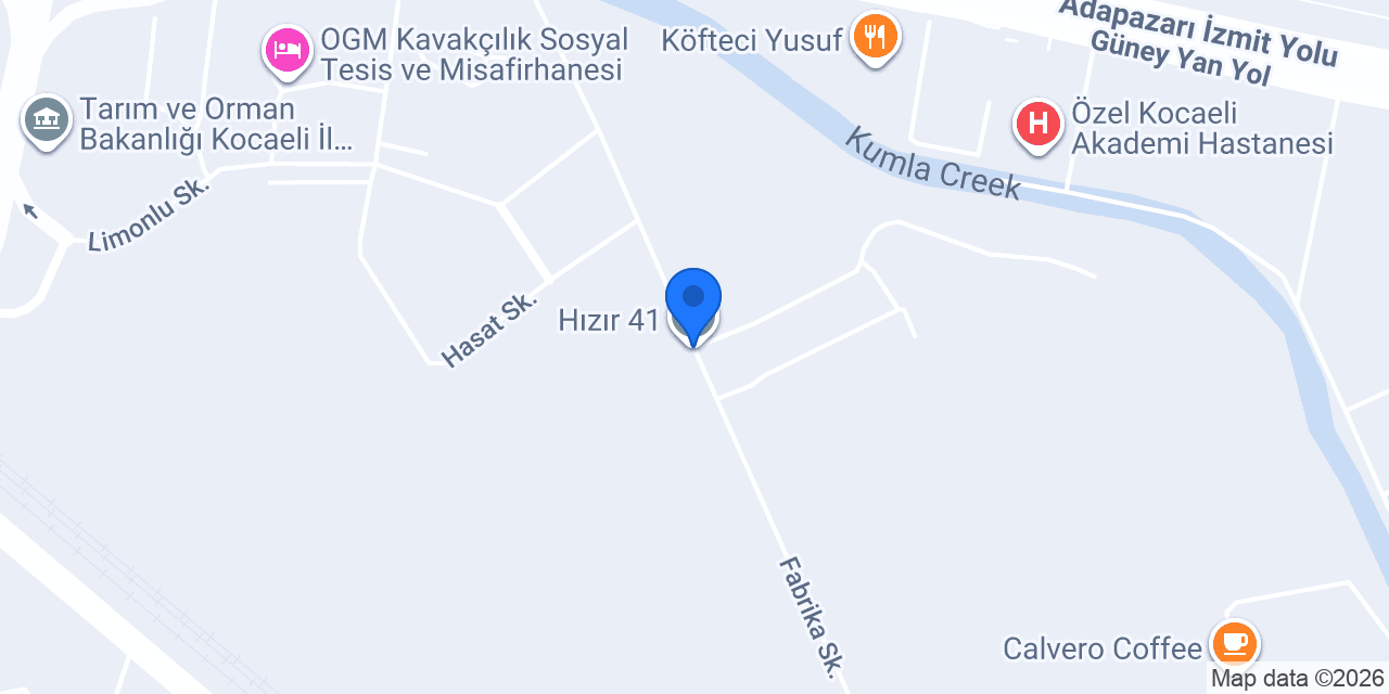Hızır 41 konumu