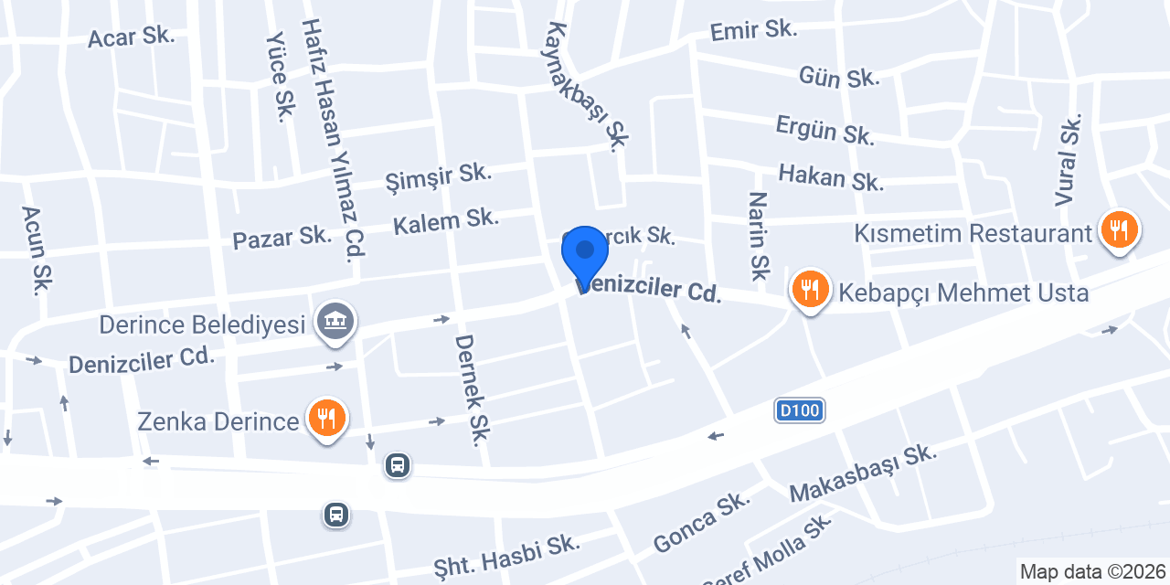 Azizim șark köşesi (Polen Mobilya) konumu