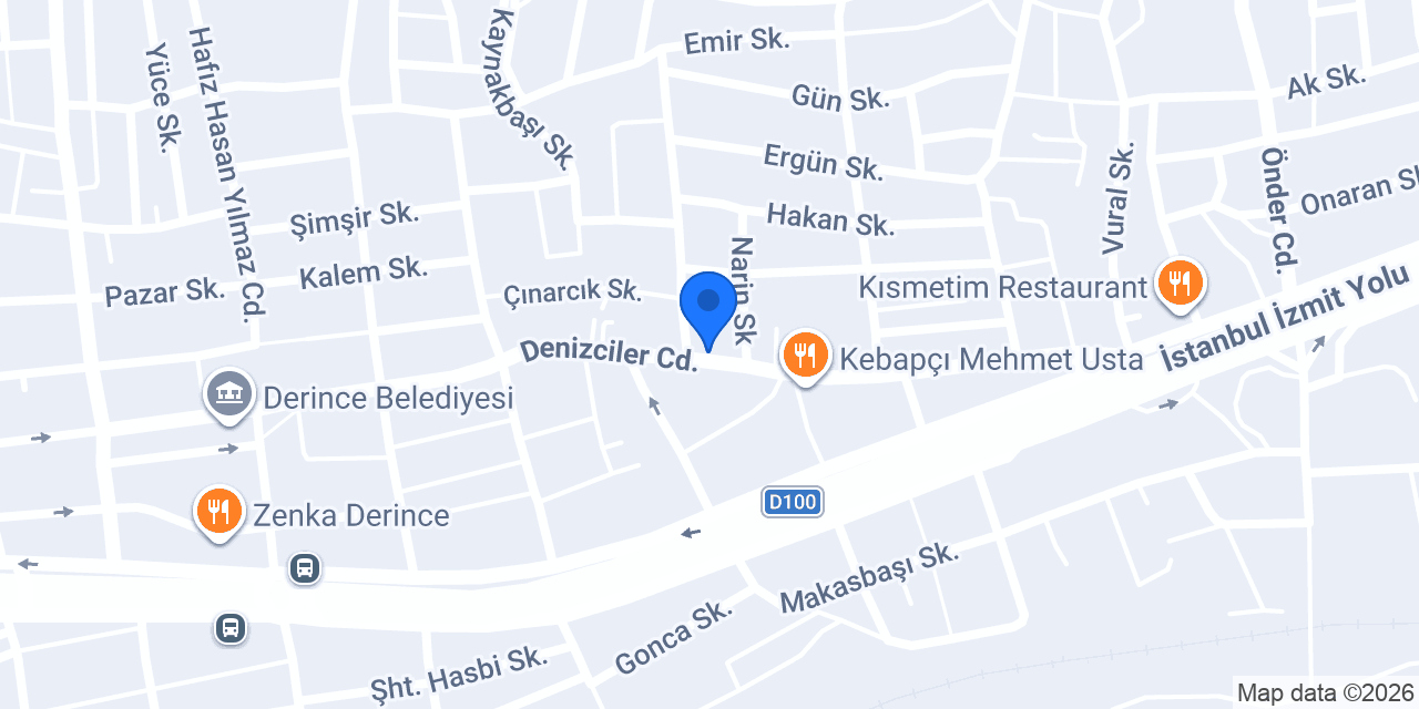 Yeşil Mobilya konumu