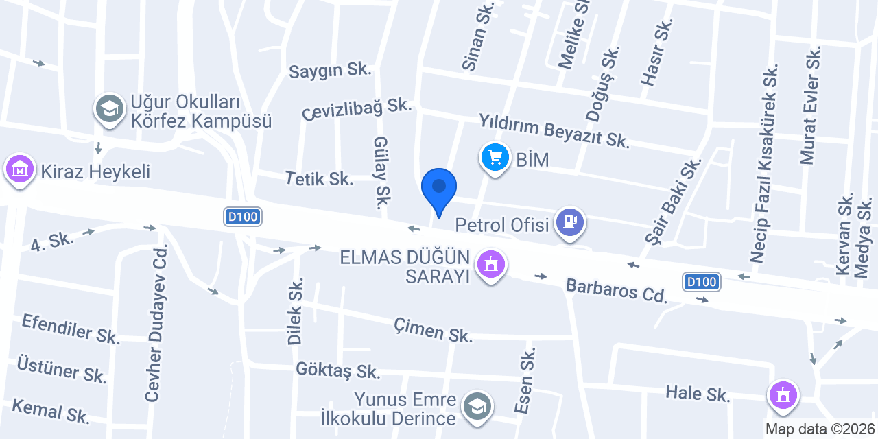 KARACAR OTO konumu