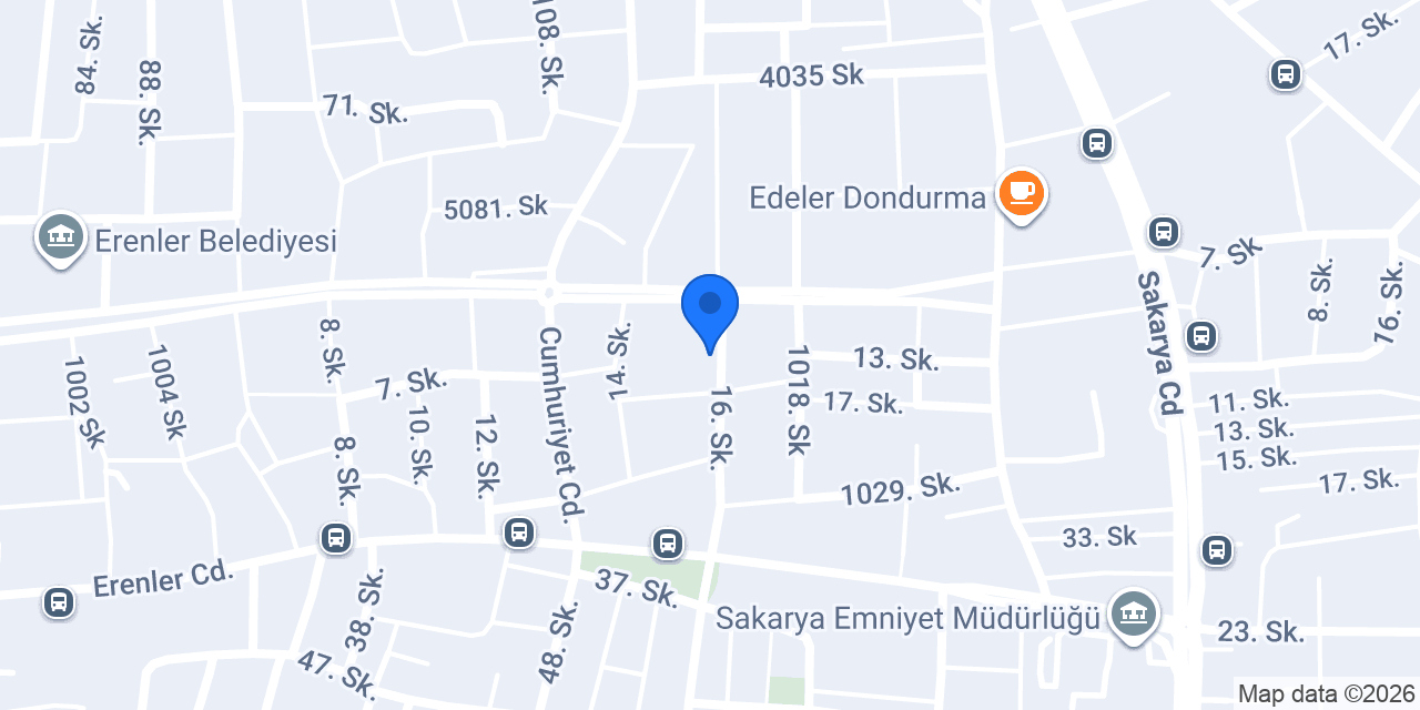 264 Halı Yıkama konumu