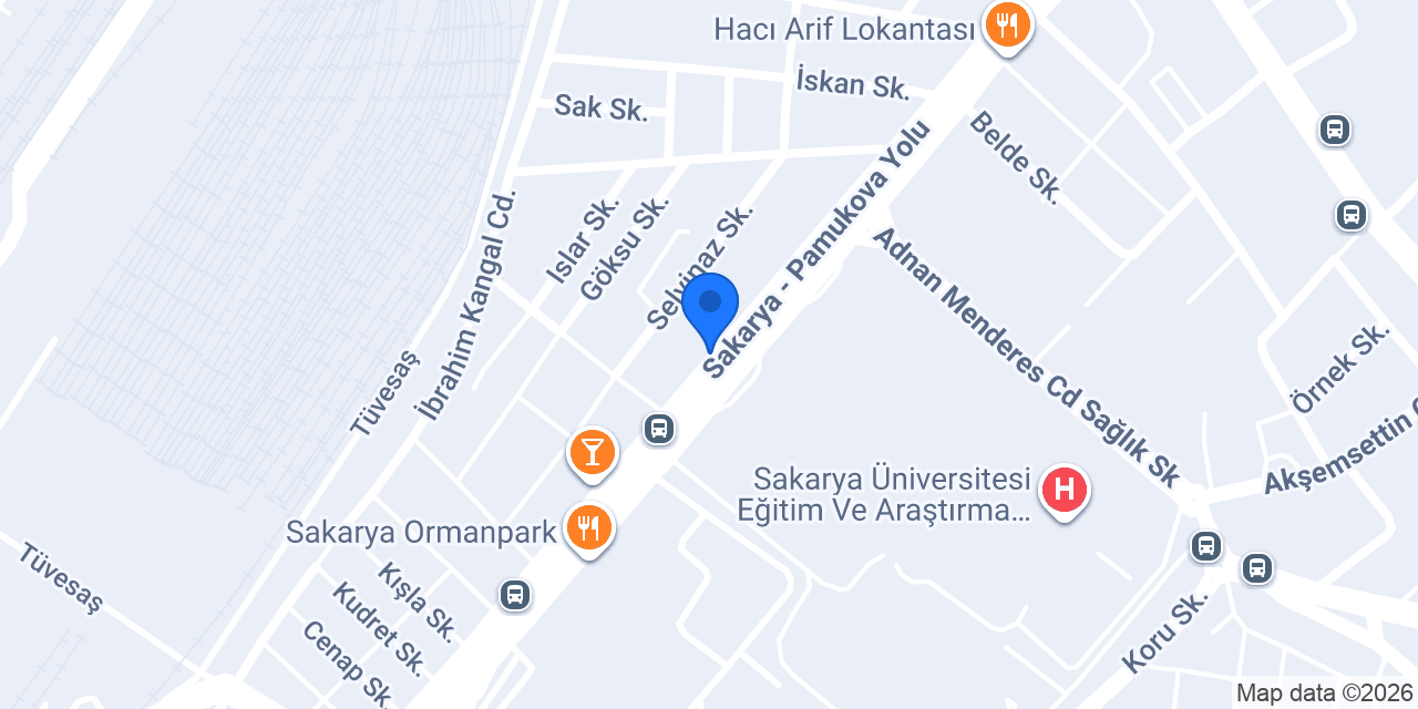 Ünal Optik konumu