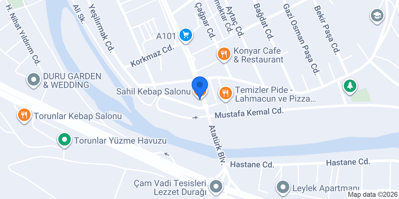 Sahil Kebap Salonu konumu