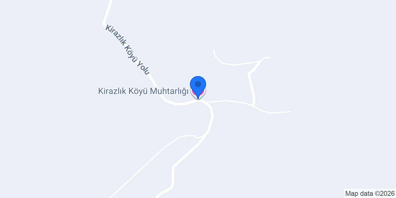 Kirazlık Köyü Muhtarlığı konumu