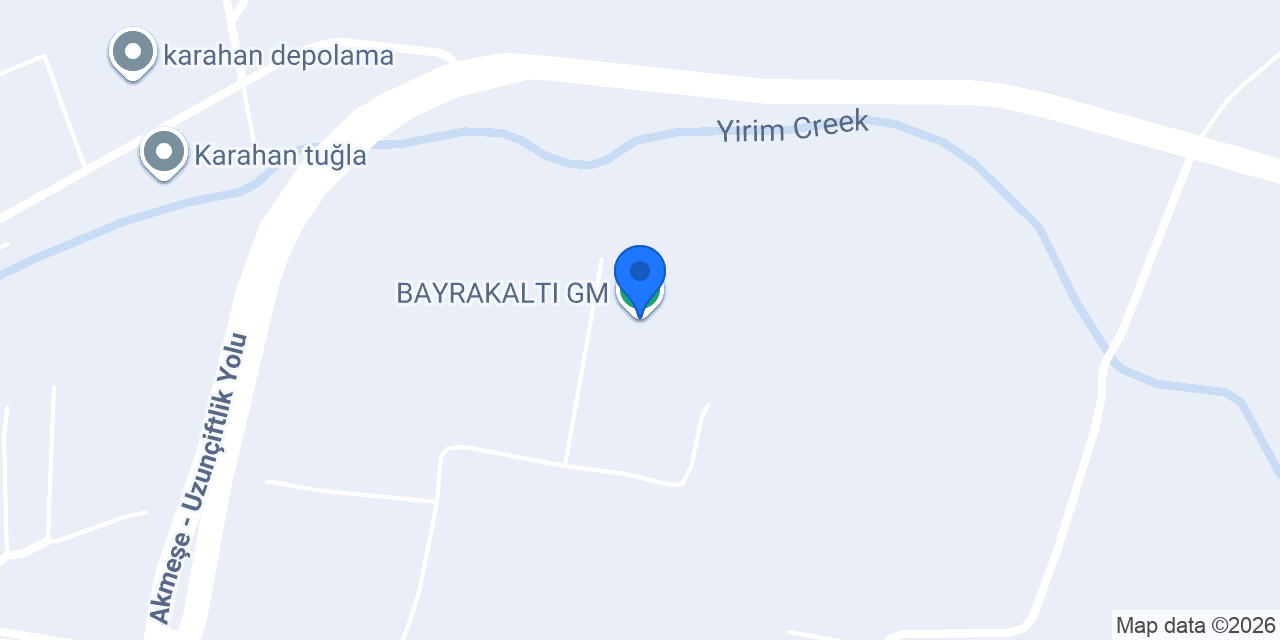 BAYRAKALTI GM konumu