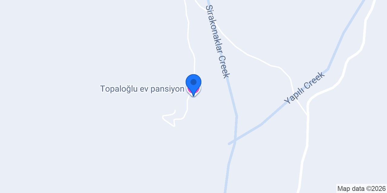 Topaloğlu ev pansiyon konumu