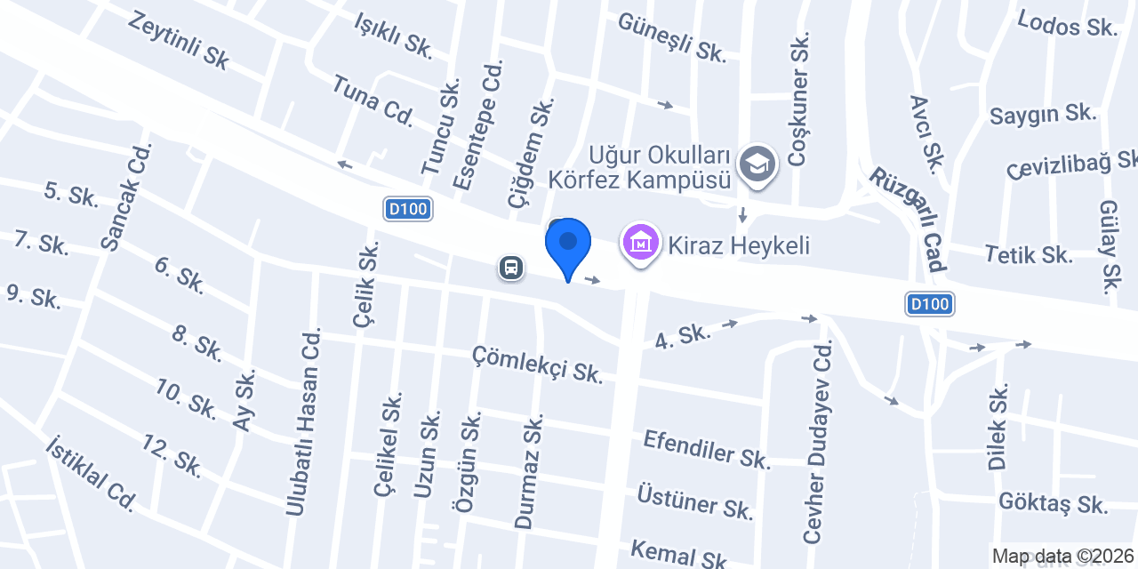 Carhan Rentacar konumu
